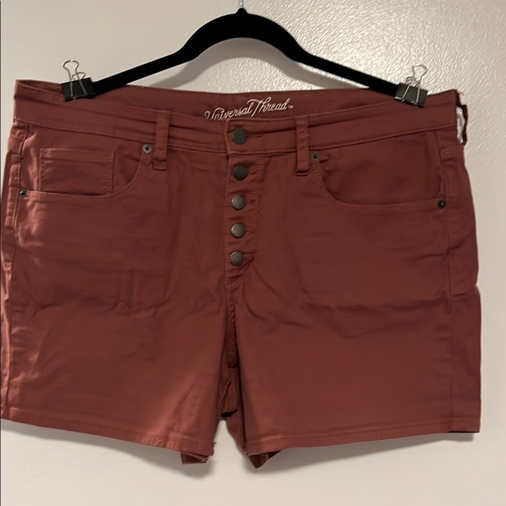 Universal Thread High Waist Rust Shorts